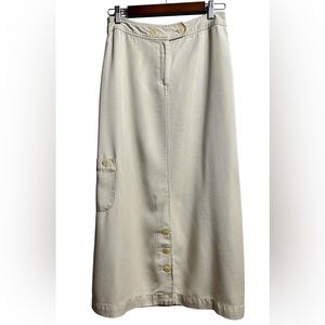J. Jill khaki Colored Skirt Size 6